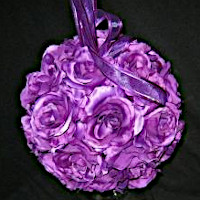 Purple Flower Ball