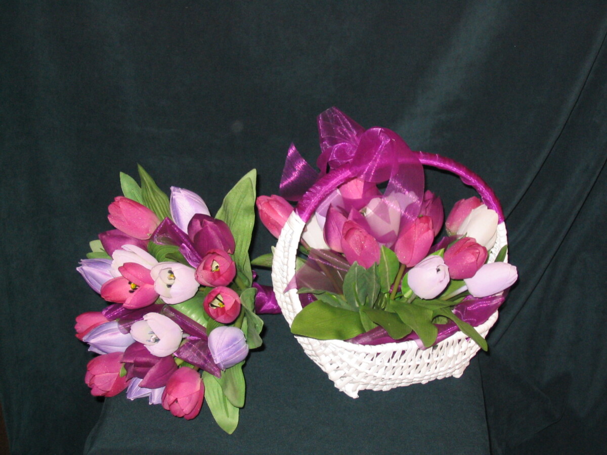 Basket & Posy Flowers